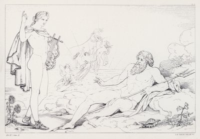 Prométhée délivré de Shelley, Acte III, Scène 2 - Joseph Noel after Paton