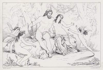 Prométhée délivré de Shelley, Acte III, Scène 4 - Joseph Noel after Paton