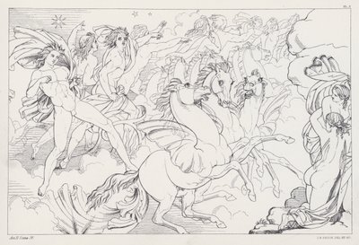 Prométhée délivré de Shelley, Acte II, Scène 4 - Joseph Noel after Paton