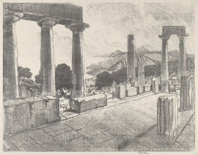 Égine, la Forêt-Noire - Joseph Pennell