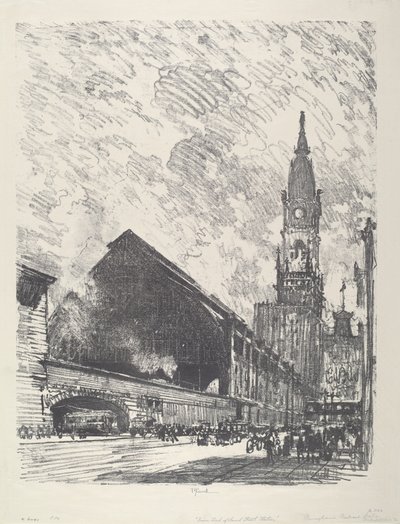 Gare de Broad St. - Joseph Pennell