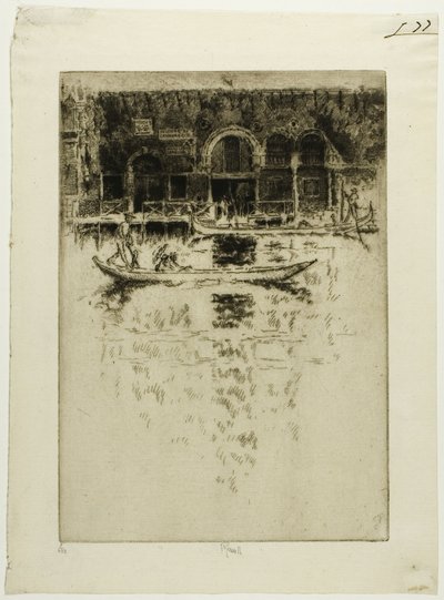 Palais byzantin, Venise - Joseph Pennell