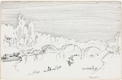 Charenton-le-Pont, vers 1893 - Joseph Pennell