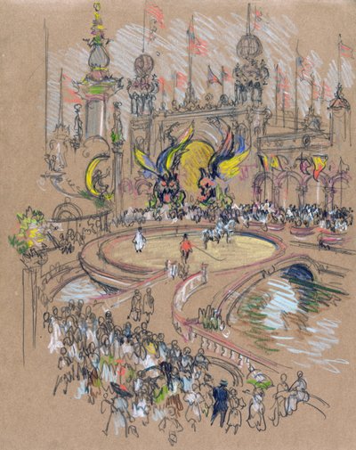 Coney Island - Joseph Pennell