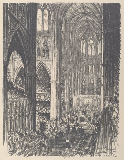 Couronnement du roi George V et de la reine Mary à l