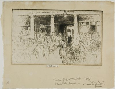 Covent Garden - Joseph Pennell