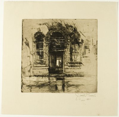 Porte, Venise - Joseph Pennell