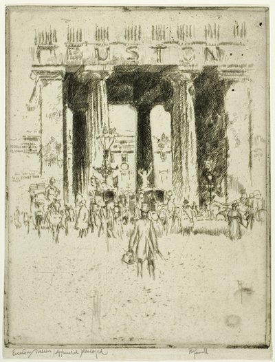 Euston - Joseph Pennell