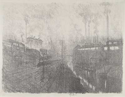 Soirée dans le Pays des Munitions - Joseph Pennell