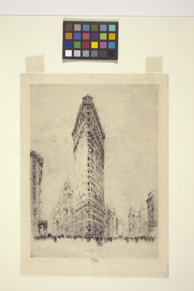 Flat Iron Building - Joseph Pennell