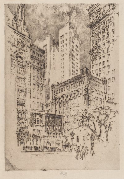 Maison de Quatre Étages - Joseph Pennell