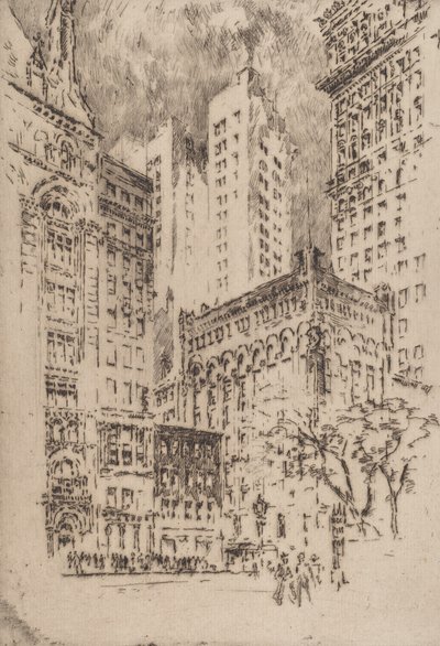 Maison à quatre étages - Joseph Pennell