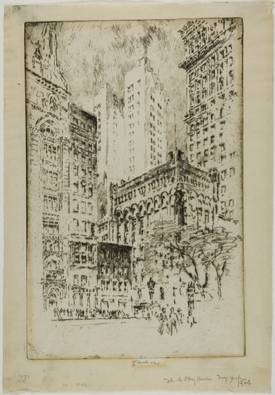 Maison à quatre étages - Joseph Pennell