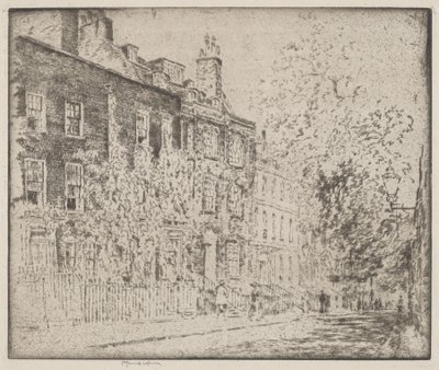 Great College Street, Westminster - Joseph Pennell