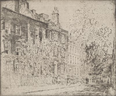 Great College Street, Westminster - Joseph Pennell