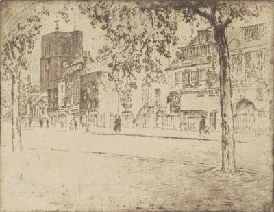 Maison où Whistler est mort - Joseph Pennell