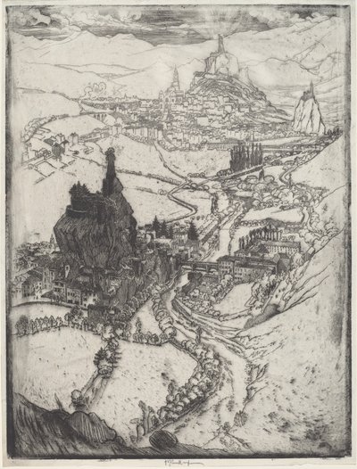 Le Puy - Joseph Pennell