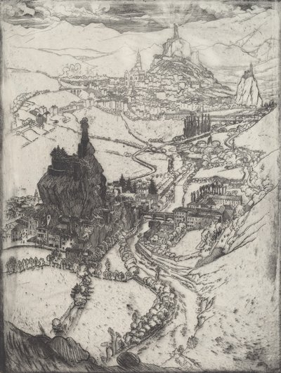 Le Puy, 1894 - Joseph Pennell