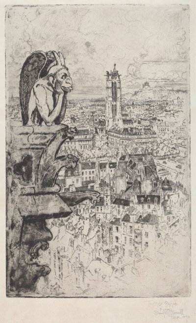 Le Stryge - Joseph Pennell