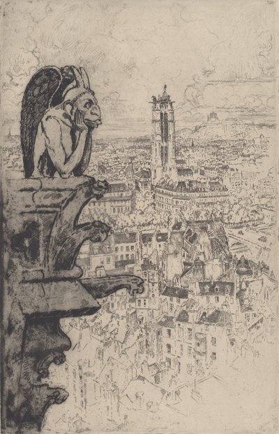 Le Stryge - Joseph Pennell