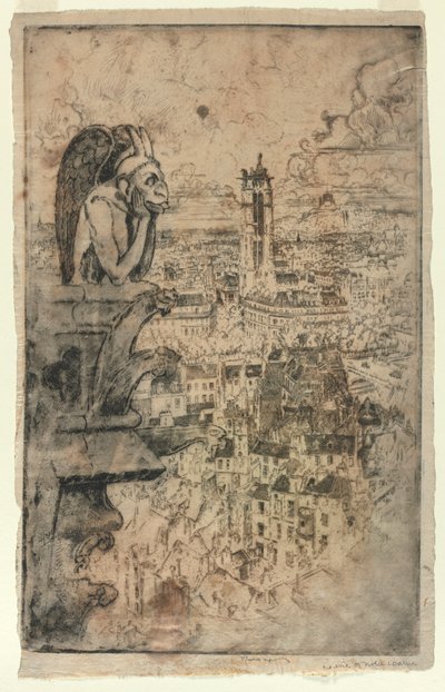 Le Stryge, 1893 - Joseph Pennell