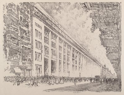 Midi, General Electric Works, Berlin, 1921 - Joseph Pennell
