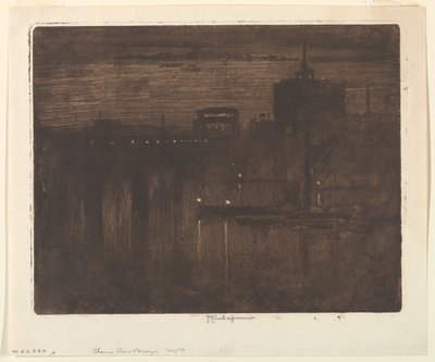 Brume de la Tamise - Joseph Pennell