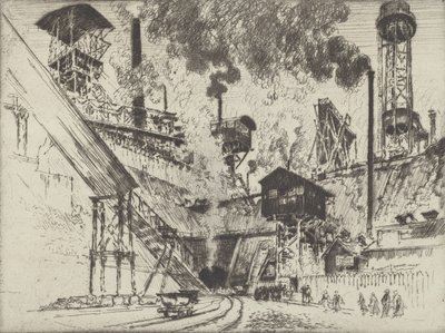 Bouche de la mine, Ruhrort près d