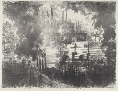 Rivière des munitions - Joseph Pennell