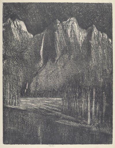 Nuit à Yosemite - Joseph Pennell