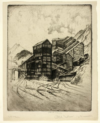 Vieux Million Eyes - Joseph Pennell