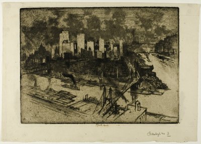 Pittsburgh, No.3 - Joseph Pennell