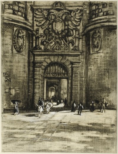 Porta Viragia, Tolède - Joseph Pennell