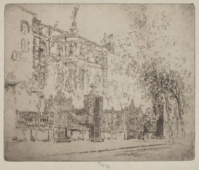 Maison de Rossetti - Joseph Pennell