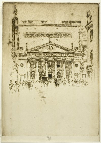 Théâtre Royal Haymarket - Joseph Pennell