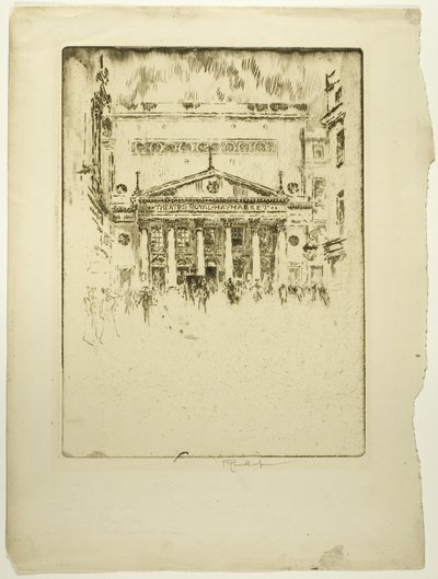 Théâtre Royal Haymarket - Joseph Pennell