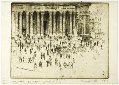 Pavé de Saint Paul - Joseph Pennell