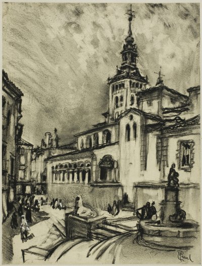 San Martín, Ségovie - Joseph Pennell