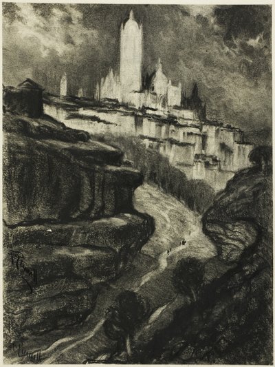 Ségovie - Joseph Pennell