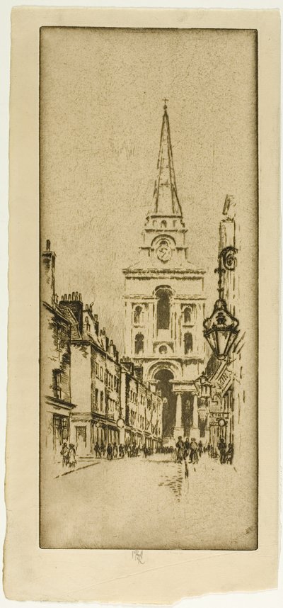 Église de Spitalfields - Joseph Pennell