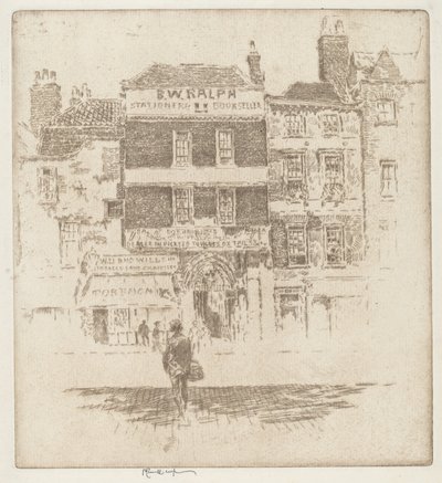 Porte de Saint-Barthélemy - Joseph Pennell