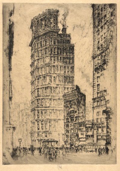 Bâtiment Saint-Paul - Joseph Pennell