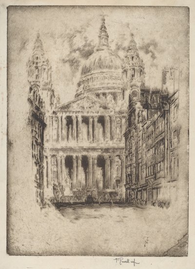 Saint-Paul, Fleet Street, Londres - Joseph Pennell