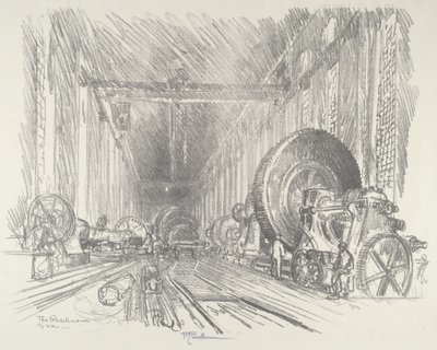 La basilique de la guerre - Joseph Pennell