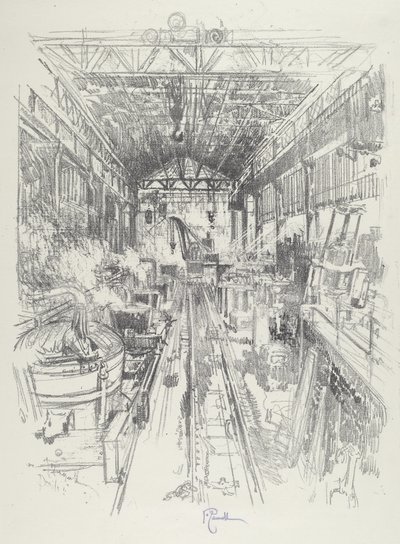 Les chaudrons - Joseph Pennell