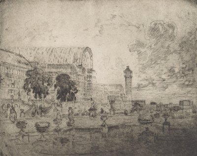 Le Crystal Palace, 1905 - Joseph Pennell