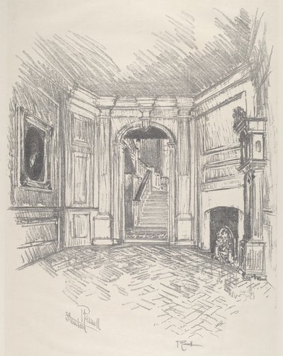 La Salle, Stenton, 1912 - Joseph Pennell