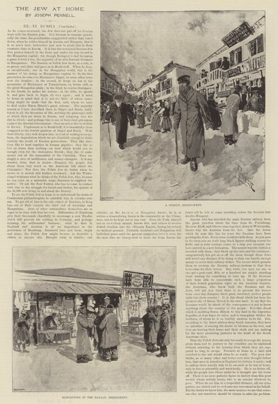 Le Juif chez lui, par Joseph Pennell - Joseph Pennell