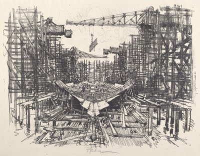 La quille - Joseph Pennell