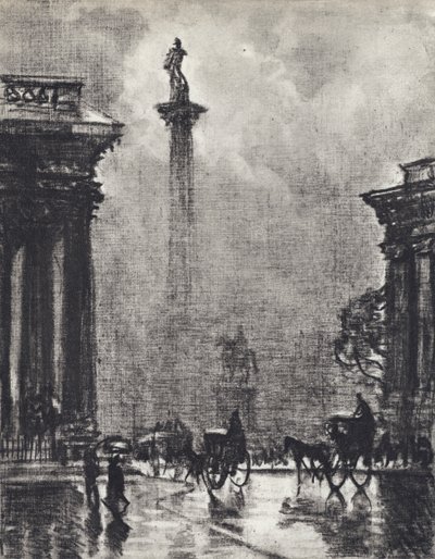 La colonne Nelson - Joseph Pennell